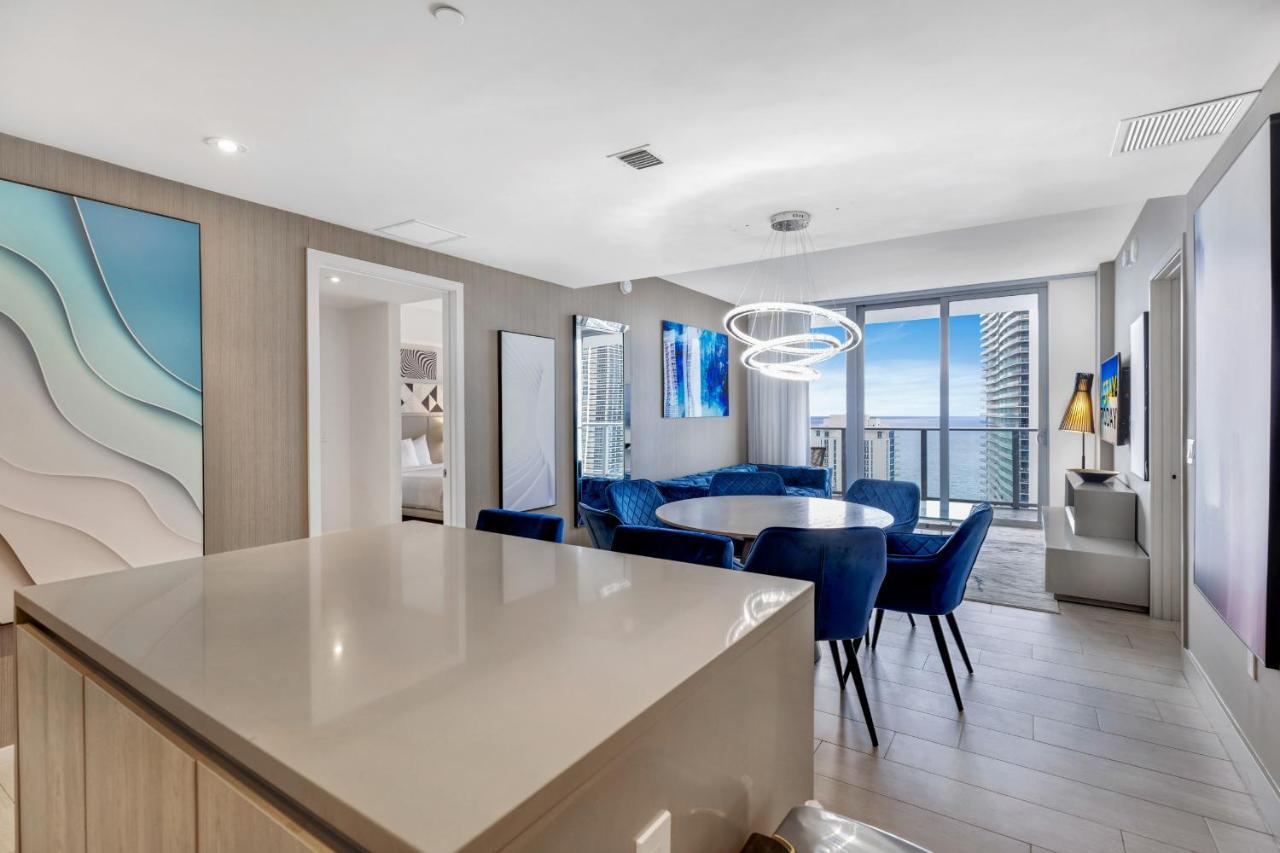 Hyde House - Luxury Waterfront 2Br 2Ba Apartment Suite With Direct Ocean View, Roof Top Pool, Resort Amenities Hollywood Extérieur photo
