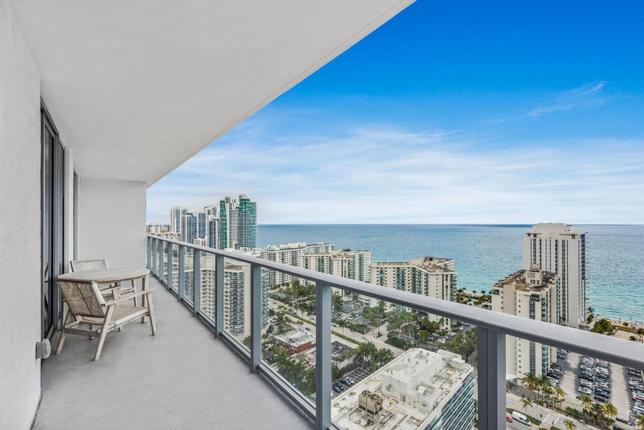 Hyde House - Luxury Waterfront 2Br 2Ba Apartment Suite With Direct Ocean View, Roof Top Pool, Resort Amenities Hollywood Extérieur photo