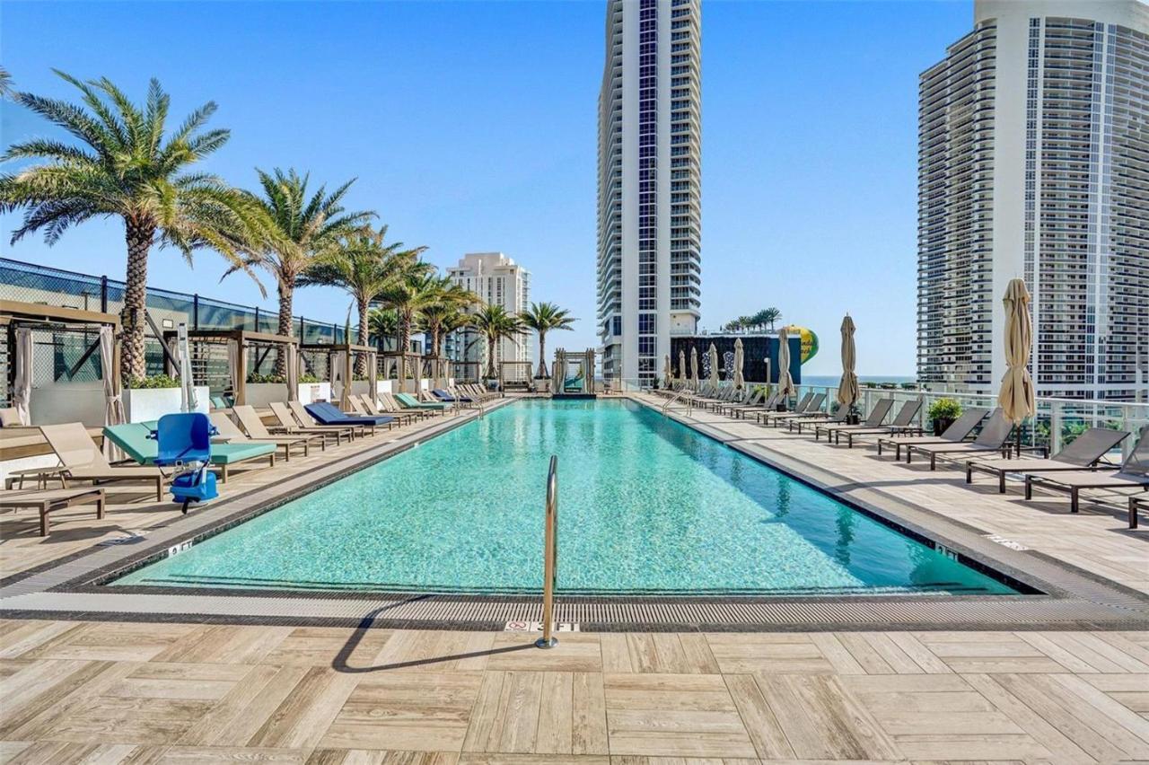 Hyde House - Luxury Waterfront 2Br 2Ba Apartment Suite With Direct Ocean View, Roof Top Pool, Resort Amenities Hollywood Extérieur photo