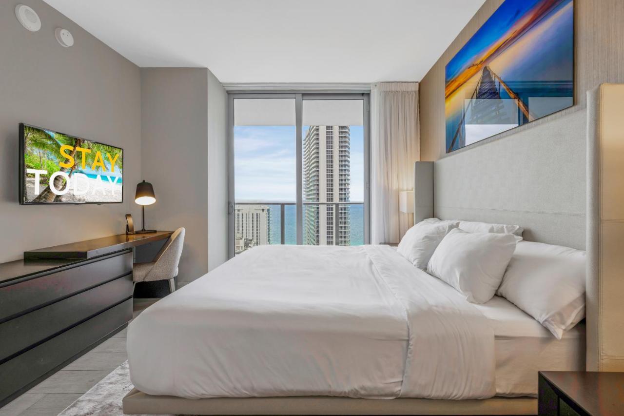 Hyde House - Luxury Waterfront 2Br 2Ba Apartment Suite With Direct Ocean View, Roof Top Pool, Resort Amenities Hollywood Extérieur photo