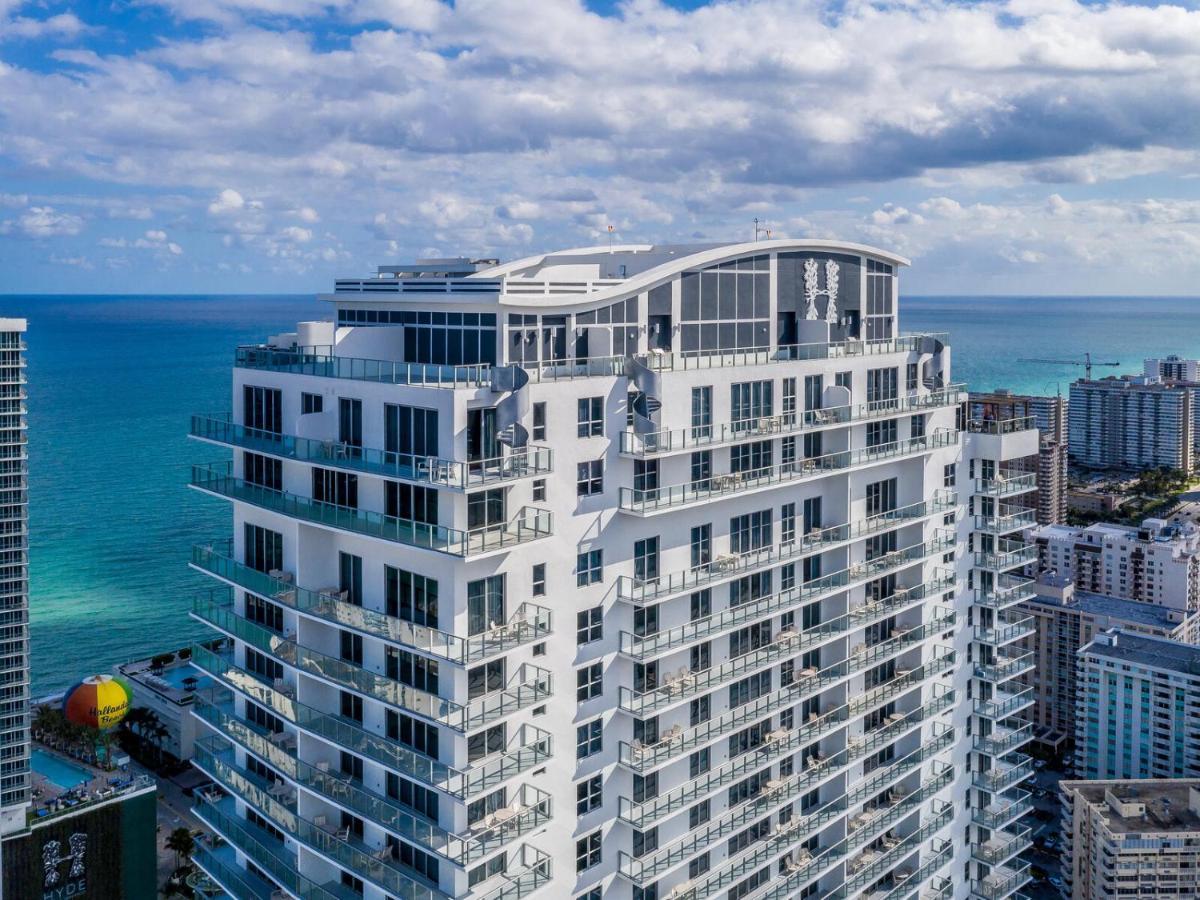 Hyde House - Luxury Waterfront 2Br 2Ba Apartment Suite With Direct Ocean View, Roof Top Pool, Resort Amenities Hollywood Extérieur photo
