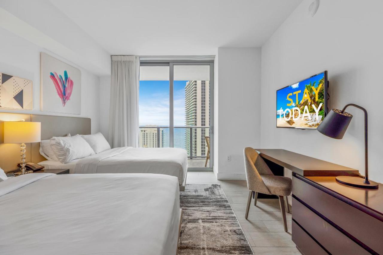 Hyde House - Luxury Waterfront 2Br 2Ba Apartment Suite With Direct Ocean View, Roof Top Pool, Resort Amenities Hollywood Extérieur photo