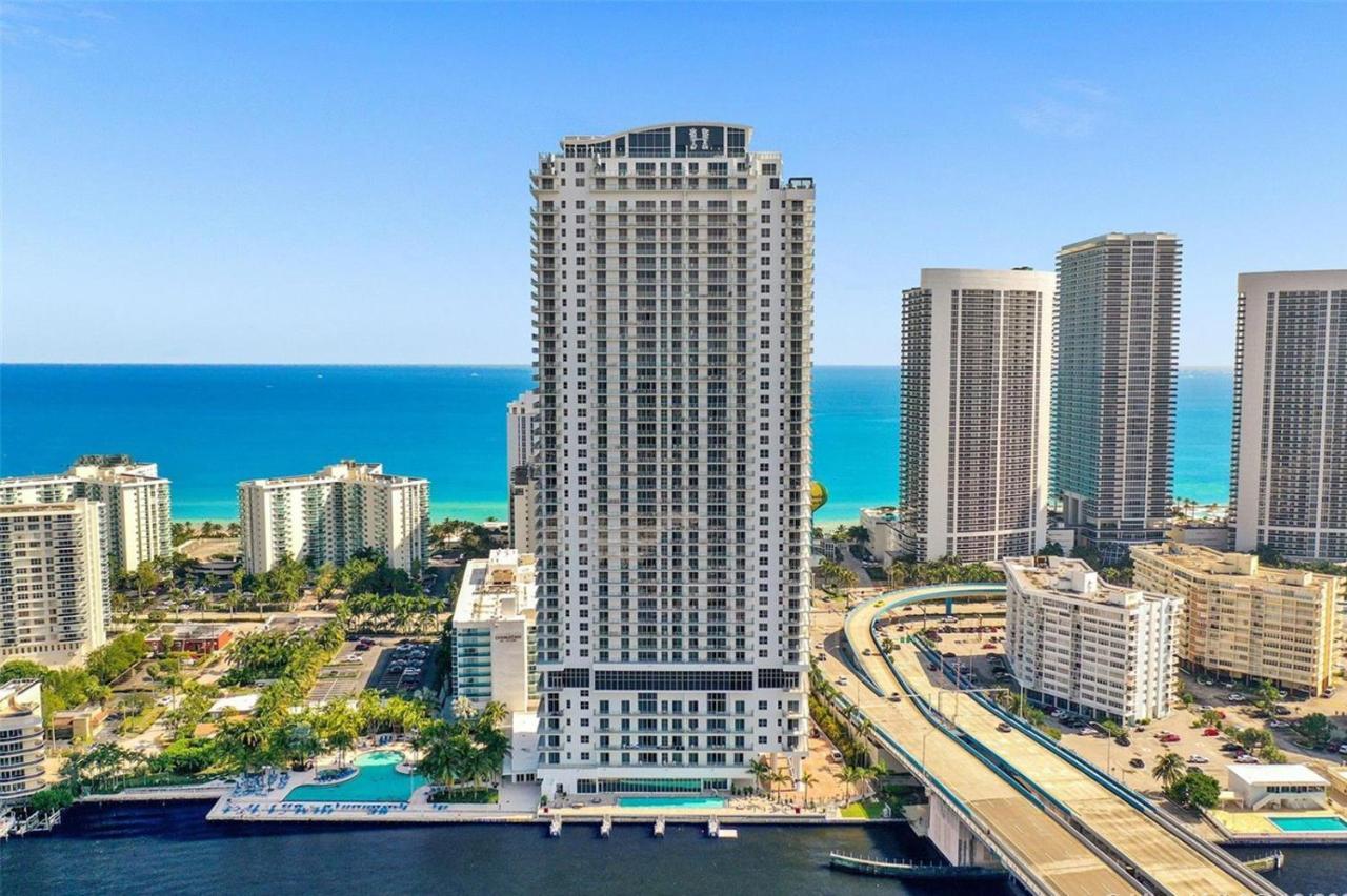 Hyde House - Luxury Waterfront 2Br 2Ba Apartment Suite With Direct Ocean View, Roof Top Pool, Resort Amenities Hollywood Extérieur photo