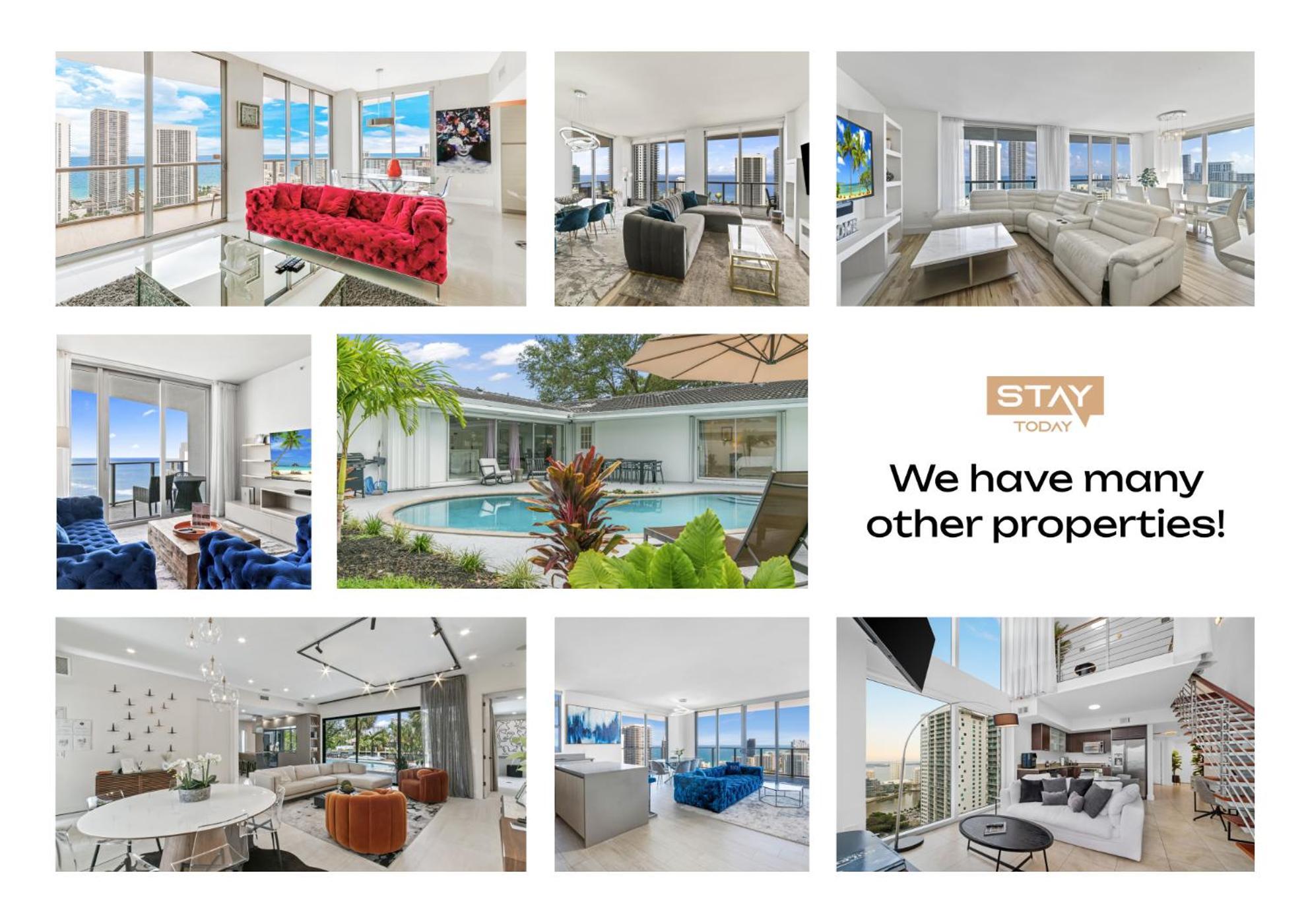Hyde House - Luxury Waterfront 2Br 2Ba Apartment Suite With Direct Ocean View, Roof Top Pool, Resort Amenities Hollywood Extérieur photo
